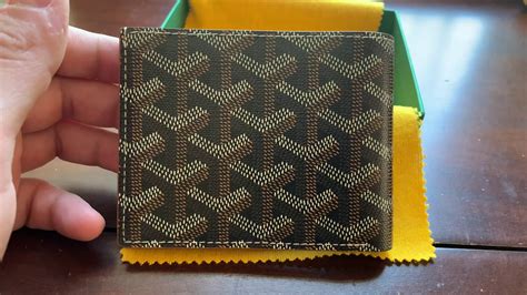 goyard wallet man|real Goyard wallet.